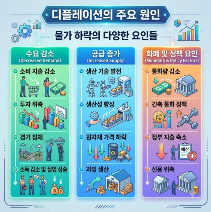 디플레이션-발생-원인